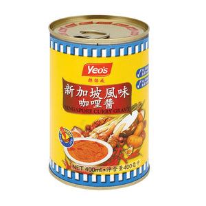 <transcy>Yeo’s Singapore Curry Gravy 400ml</transcy>